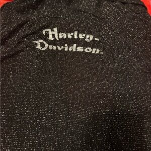 Harley-Davidson Black Glitter Top